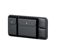 QAWSEDRF Auto Sonnenblende Organizer für Porsche Taycan,Multifunktions Brillenhalter Aufbewahrungstasche Innendekorations Zubehör