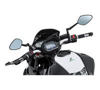 QBag Hecktasche Motorrad Motorradtasche Lenkertasche 01 für Navi/Smartphone, praktischer Blendschutz, Touchscreenbedienung, spritzwassergeschützte Kabeldurchführungen, Schwarz