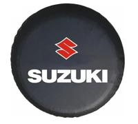 QCMDFCHY Auto Reserveradabdeckung für Suzuki Vitara 2016-2023,Autoreifenabdeckung Wasserdicht Staubdicht Elastische Radabdeckung Außenbereich Zubehör,D-16in