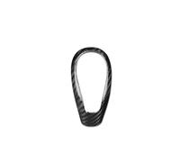 QDouiMOO Für Volvo Für S60 V40 Für V60 S80 Für XC60 Carbon Fiber Innen Schalthebel Schaltknauf Rahmen Abdeckung Trim änderung 12-19 Hebel mit Kofferraum