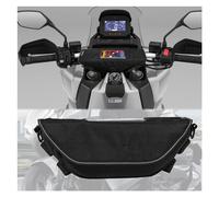 QIBOZNG Motorrad Lenkertasche Für HO&NDA ADV350 Adv350 ADV 350 Motorrad Zubehör Wasserdicht Und Staubdicht Lenker Lagerung Tasche Navigation Tasche(Black NO Logo)