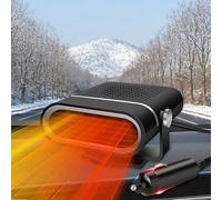 Qidoe 200W Autoheizung 12v Car Heater: Auto Heizung Tragbar akku kfz Heizlüfter, Zigarettenanzünder 12 Volt Standheizung Scheibenheizung sitzheizung mit Ventilator für Wohnmobil PKW Camping LKW 12 v