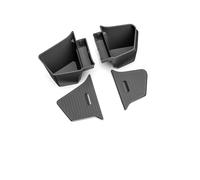 QIFANB Kofferraumabdeckung Rollo Für Tesla Für Model Y Für Juniper Ab 2025: TPE Kofferraum-Seitenablagefach-Abdeckplatten-Organizer-Nachrüstungszubehör Cargo Cover(Large lid Bucket)