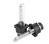 Qiilu D2S Xenon Brenner 2 Stück Xenon-Lampe D2S 6000K 35W 10000H 12V/24V Auto-Ersatzlampe Sicher Helle HID-Scheinwerferlampe