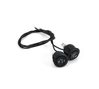 Qiilu Sitzheizung Schalter, 2X Auto Sitzheizung Schalter Universal 3 Pin Round Heizung Rocker Hi Low Off Control