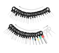 QINGHEC Terminal Entfernung,Werkzeugsatz Auspinnwerkzeug,KFZ Entriegelungswerkzeug Stecker,Pin Werkzeug KFZ Stecker Wire Terminal Removal Tool Kit für Meisten Steckverbinder Terminals