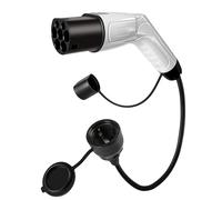 Qiping Typ 2 auf Schuko Adapter,1Phase,3,5KW,16A,70CM,Elektroauto Ladegerät Adapter für Schuko auf IEC 62196 Typ 2 Auto Ladestationen E-Bike, E-Scooter, E-Motorcycle(Nicht für V2L)
