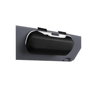 QIZUN Auto Sonnenblende Sonnenbrillen Etui Passend Fuer Audi A3 e-tron 8V 2014-2020, Brillenhalter Box Innenraum Aufbewahrung Shroud Schutz Komponente,Black