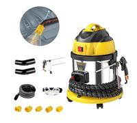 QPKING Motor Ansaugrohr Ventil Maschine reinigen Valvetronic System Walnuss Pulver Sand Kohlenstoffablagerungen Reiniger Walnuss Sand DE-Carbon Reiniger Auto Motorsystem Reiniger 110V/220V