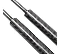 QPRPWHZI Gasdruckfeder Für Cupra Für Formentor 2020-2025 Front Motorhaube Gas Streben Lift Unterstützt Schock Kolbenstange Automobil Gas Frühling Stützstange für Automobile(Black Carbon Fiber)