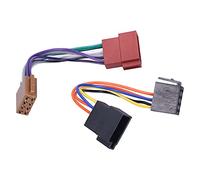 Qqmora Radio-Kabelbaum Adapterstecker Stereo-Radio-Anschluss CD-Kabelbaum Player-Kabel Passend Cabrio/Euro Van