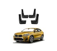 QSLLLY 4 Stück Auto Schmutzfänger für BMW X2 F39 2018-2025,Schmutzlappen Spritzschutz Vorne und Hinten Rad Kotflügel Karosserie Schutz Zubehör