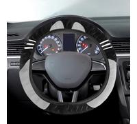 QSLLLY Auto Lenkradhüllen für Skoda Kamiq Karoq Kodiaq Kushaq,Lenkradbezug Schutzhülle Steering Wheel Cover Lenkradschoner Verschleißfest Innenraum Zubehör,C
