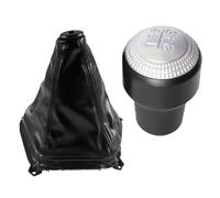 Qsnfda Auto Schaltknauf Für Hyundai Für Tucson IX35 2004-2008 2009 Schaltknauf Hebel Schalthebel Gamasche Boot Abdeckung Auto Styling Zubehör Schaltknäufe(2Pcs)