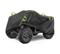 Quad ATV Abdeckplane für KYMCO MXU 550i EPS 2015-2020 2021 2022 2023 2024 2025, ATV Abdeckung mit Reflektierenden Streifen, Allwetter Outdoor ATV Schutzhülle, Regendicht, Schneedicht und UV-Schutz