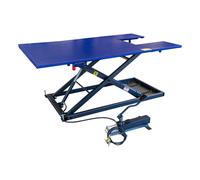 DeTec. Quadhebebühne 675 kg Vielseitiger Quadheber Scherenbühne Mit Anti Rutsch Oberfläche