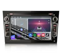 Qualcomm 8 Kern 8GB+128GB Android 14 Autoradio für Opel Corsa D Astra H Zafira B Vivaro Antara Meriva Android Auto & Apple CarPlay 7" IPS Touchscreen Bluetooth 5.1 DAB+ Radio Canbus