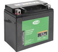 Quantum Energy Magneti Marelli Motorrad- und Rollerbatterie, 12 Ah, 12 V, 140 A, versiegelt, AGM-Technologie, linker Pluspol