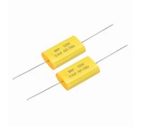 QUARKZMAN 2 Stück 2uF Frequenzweiche Kondensator 250V Audio Lautsprecher Crossover Unpolarisierter Polypropylen MKP Film Kondensator