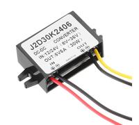 QUARKZMAN DC 12V/24V auf DC 6V Spannungswandler 5A 30W Step-Down-Wandler Spannungsreduzierer IP67 Wasserdichter Transformator Netzteilmodul Netzadapter für Auto LKW Solaranlage