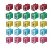 QUARKZMAN Kfz Sicherung Set Blocksicherung Mini, Low Jcase Flachsicherungen 20/30/40/50/60A für PKW Wohnmobil LKW, 60 Stück