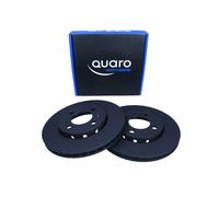 QUARO 2x Bremsscheibe Ø256mm vorne außenbelüftet für VW UP 1.0 UP QD5953HC