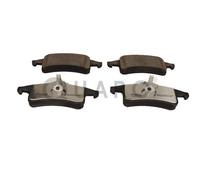QUARO Bremsbeläge Bremsbelegsatz hinten für Jeep Grand Cherokee II