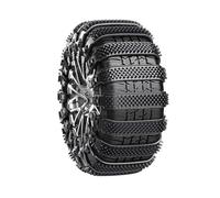 QUCMGEIYK 16 Stück Auto Schneeketten für Skoda Kodiaq/Kodiaq GT 2017-2025, Wiederverwendbare Snow Chains, Für besseren Grip auf Schnee, Schlamm und nassen Straßen,Orange