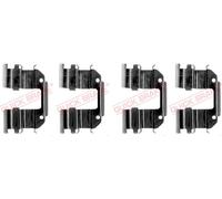 QUICK BRAKE Zubehörsatz Scheibenbremsbelag 109-1285 für CHEVROLET MATIZ M200 LPG
