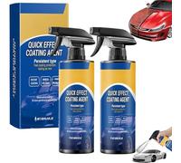 Quick Effect Coating Agent for Car,3-in-1 Efficient Coating Renewal Spray, Nano Auto Coating Agent Sprays combines Reparieren, Aufhellen und Schützen (2 Pack)
