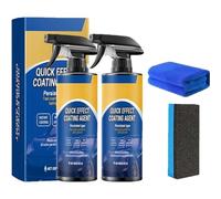 Quick Effect Coating Agent for Car, Sopami Spray Auto, Sopami Spray Auto, hocheffizientes Keramik-Beschichtungsspray, 3 in 1 Hochschutz-Schnellbeschichtungsspray für Autos (2PCS)