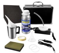 Qunbanty Scheinwerfer Aufbereitung Set,800G Reparaturflüssigkeit Scheinwerfer Bedampfen Set,Scheinwerfer Reparatur Set,Scheinwerfer Politurset,Scheinwerfer PoliturReparaturwerkzeug für Vergilbung/Vage