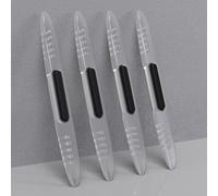 QWEERASS 4 Stück Auto Türkantenschutz, für Nissan Qashqai J11 J10 Juke Leaf T32 T31 T30 Autotür Kantenschutz Antikollisionsstreifen Anti-reiben dekorative Streifen,B