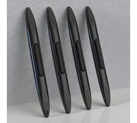 QWEERASS 4 Stück Auto Türkantenschutz, für VW Transporter Caravelle T6 Multivan Autotür Kantenschutz Antikollisionsstreifen Anti-reiben dekorative Streifen,A