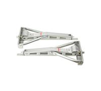 QWEXOB Ausdrehstütze Wohnwagen Wohnwagenstützen Kurbel Stützen 1600KG Anhängerstütze, Packung mit 2 Stück