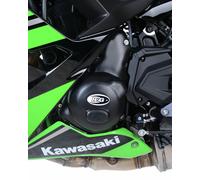 R&G RACING Linker Kurbelgehäusedeckelschutz Schwarz Kawasaki Z650