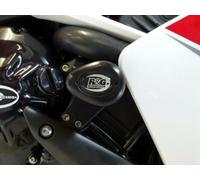 R&G RACING Obere Aero-Crash-Protektoren Schwarz für Yamaha YZF-R1