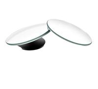 R-timer 2 PCS Toter Winkel Spiegel für Kawasaki Ninja ZX-10R 2004-2008, 360° Verstellbar Selbstklebend Weitwinkelspiegel HD-Glas-Außenspiegel Weitwinkel Rückansicht,Round Mirror