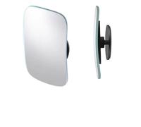 R-timer 2 PCS Toter Winkel Spiegel für Kawasaki Ninja ZX-10R 2004-2008, 360° Verstellbar Selbstklebend Weitwinkelspiegel HD-Glas-Außenspiegel Weitwinkel Rückansicht,Square Mirror