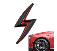 R-timer 3D Emblem Aufkleber Passend für VW Golf 4 mk5 Passat b8 b5 VW Sharan Polo 6R Tiguan Rline,Karosseriedekor Waschstraßenfest Sportliche Optik Lackschutz,Black