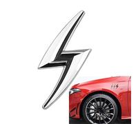 R-timer 3D Emblem Aufkleber Passend für VW Golf 4 mk5 Passat b8 b5 VW Sharan Polo 6R Tiguan Rline,Karosseriedekor Waschstraßenfest Sportliche Optik Lackschutz,SilverA