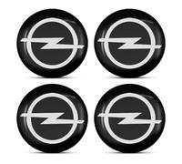 R-timer 4 Stück Nabendeckel Aufkleber für Opel Corsa F 2020-2024 2025, 3D Felgenaufkleber Nabenkappen Sticker, Wasserdicht & Kratzfest, Auto Tuning Radkappen Emblem