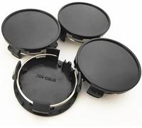 R-timer 4 Stück Nabendeckel für Toyota Yaris Cross MXP I 2021-2024,Reifencenter Zubehör,ABS Wheel Caps,Stabil Fest Und Fällt Nicht Leicht,Black-53mm