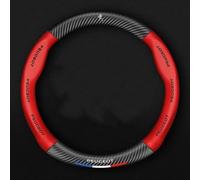 R-timer Auto Lenkradbezug Lenkradschutz für Peugeot 3008 5008 GT 2016-2022 2023, Lenkradbezug Leder, Lenkradhülle für Sommer & Winter Auto-Lenkradabdeckung,A