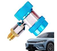 R134A Schnellkupplungsadapter, Schnellkupplungsadapter, auslaufsicher, verstellbar, Automobil, Wohnmobil, Auto-Stecker für Klimaanlagen