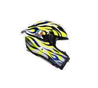 Race Helm AGV Pista GP RR Carbon VR46 Soleluna 2023 E2206 Motorradhelm Integralhelm Carbonhelm, S S soleluna 2023