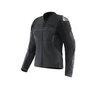 Racing 4 WMN Damen Motorrad Leder Jacke Schwarz Schwarz, 42 42 schwarz schwarz