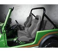 Racing Seat Set vorne Grau links+rechts Rennsitz Sitz Jeep Wrangler TJ 96-06