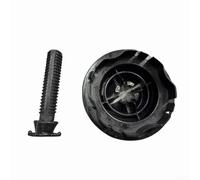 Rackumic Reserveradhalter Klemme für 2008 3008 für 308 und für C4 C3 DS3 OEM 9816031680 Schwarz ABS Material Ersatz Installation für Auto Außen für Kotflügel