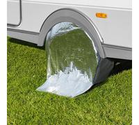 Radabdeckung Aluminium reflektierend Reifenabdeckung 16" für Wohnwagen Wohnmobil